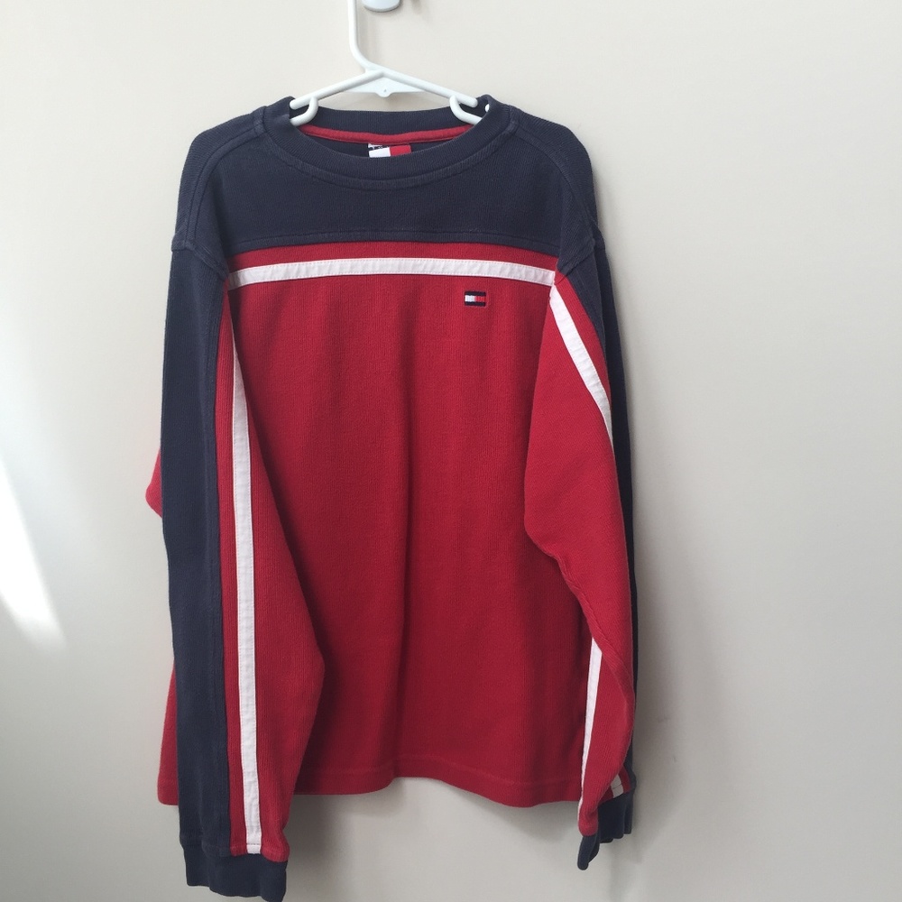 Tommy Hilfiger Boy's Long Sleeve Shirt Size Small
